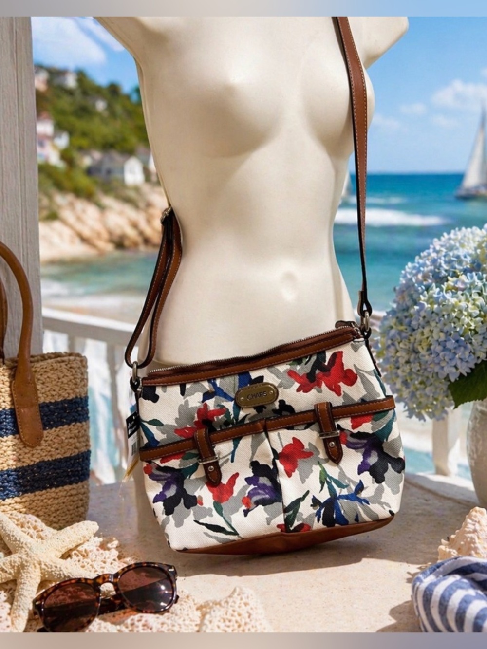 Chaps NWT cross body  handbag
